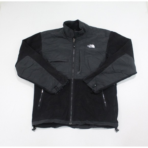 The North Face Men Black Jacket Fleece Soft Shell Size Large - Picture 1 of 11